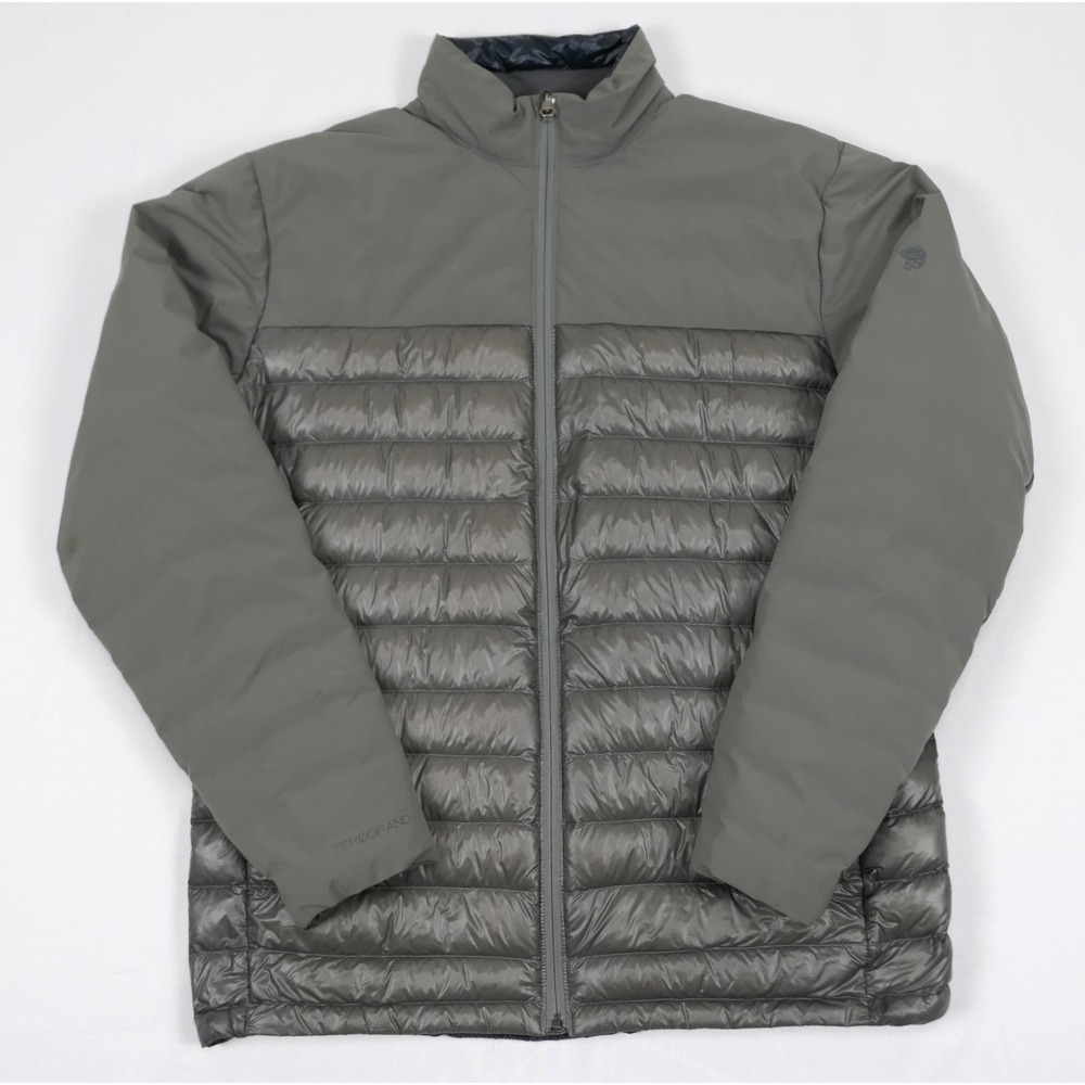 Cole Haan x Mountain‎ Hardwear Zerogrand Down Jacket Mens Large Gray Puffer